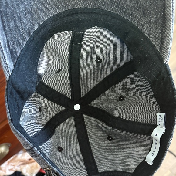 Clare V Black Denim Cap - Picture 4 of 4